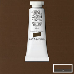 Guache Winsor & Newton Designers 14ml S1 Sepia - comprar online