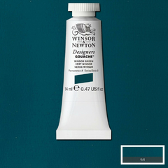 Guache Winsor & Newton Designers 14ml S3 Winsor Green - comprar online