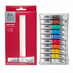 Tinta Guache Winsor & Newton 10 Cores 12ML - comprar online