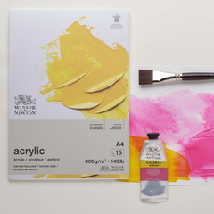 Bloco Para Tinta Acrílica Winsor & Newton A4 - comprar online
