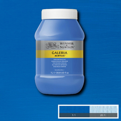 Tinta Acrílica Winsor & Newton Galeria 1Litro 138 Cerulean Blue - comprar online