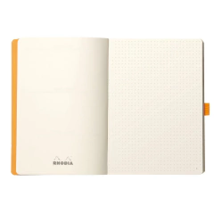 Caderno Goalbook Capa Dura Beige - Rhodia - JCN Artes