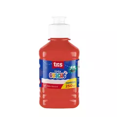 Tinta Guache em Pote 250ml - Vermelha - Tris - comprar online