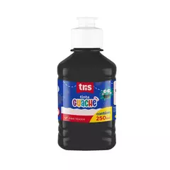 Tinta Guache em Pote 250ml - Preta - Tris - comprar online