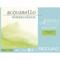 Bloco Artístico Fabriano GG 300g/m² 18X26cm 20Fls
