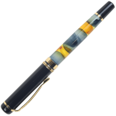 Caneta Tinteiro Yiren 3156 Ice Flower Gold - comprar online
