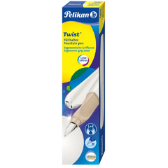 Caneta Tinteiro Pelikan Twist White Pearl - JCN Artes