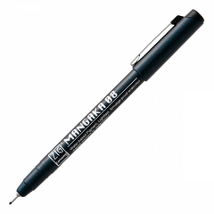 Caneta Nanquim Mangaka Kuretake 0.8mm