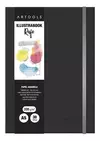 Bloco P/ Pintura Illustrabook Rafe Artools A5 200g Capa Dura