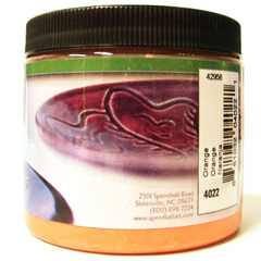 Esmalte Para Cerâmica Glaze Speedball 4022 Orange