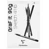 Bloco de Desenho Clairefontaine Graf It 90g/m² A5