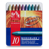 Pastel Neocolor I 10 Cores Metálicas - Caran D'Ache