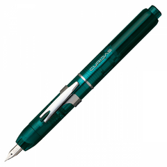 Caneta Tinteiro Curidas Platinum Urban Green Pena EF