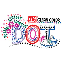 Caneta Zig Clean Dot Dual 206 Candy Pink na internet
