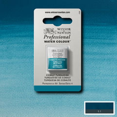 Tinta Aquarela Winsor & Newton Profissional Pastilha S4 190 Cobalt Turquoise - comprar online