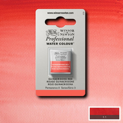Tinta Aquarela Winsor & Newton Profissional Pastilha S3 548 Quinacridone Red - comprar online