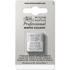 Tinta Aquarela Winsor & Newton Profissional Pastilha S1 644 Titanium White