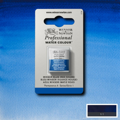 Tinta Aquarela Winsor & Newton Profissional Pastilha S1 709 Winsor Blue (Red Shade) - comprar online