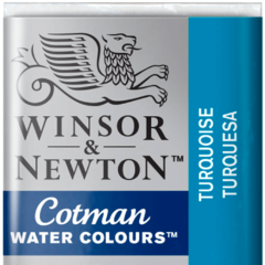 Aquarela Cotman Pastilha Turquoise 654 - Winsor & Newton