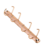 Ferragem Rose Gold D 20mm - 4 argolas - comprar online