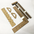 Kit Réguas Gabarito Encadernação - MDF - Daltec New