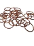 Argola 25MM Rose gold - comprar online
