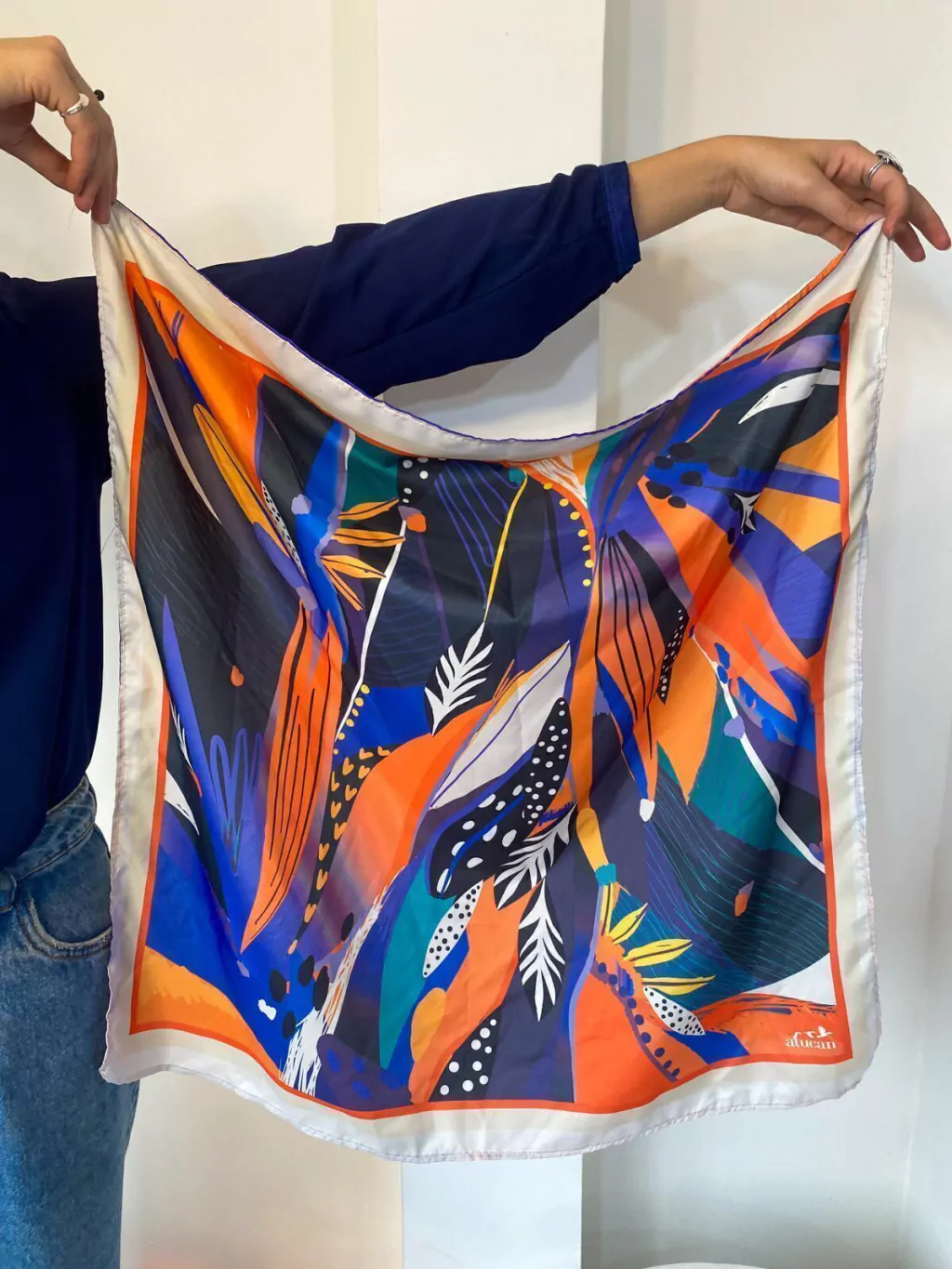 Lenço Estampado Tropicália