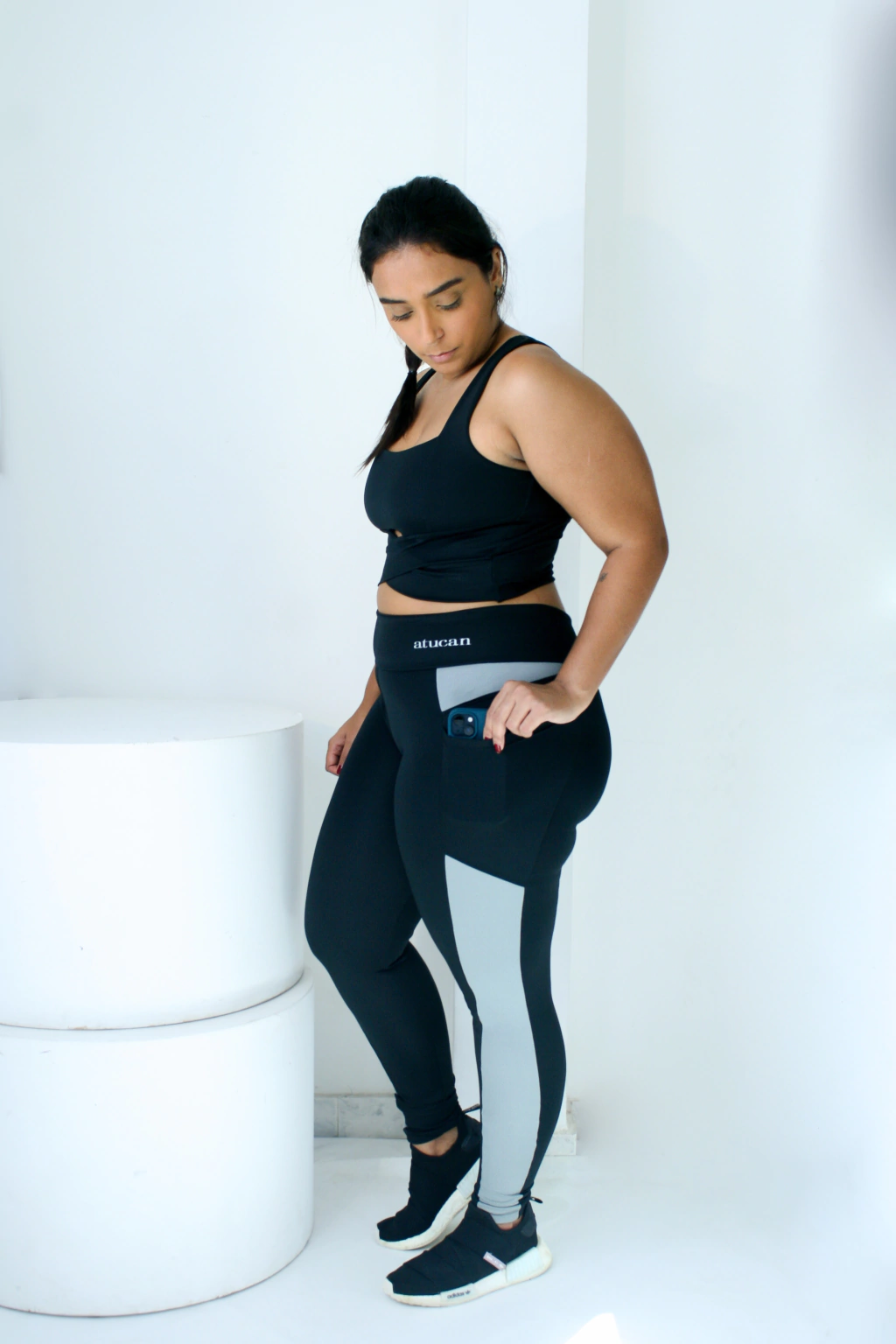 Calça Legging Duo Preto