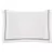 Fronha King 50x90cm 300 Fios Branco/Cinza | Trussardi - Vercelli