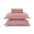 Jogo de Cama King 100% algodão Rosa | Karsten - Liss