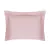 Porta Travesseiro Cetim 300 fios Zig Zag - Rosé Naturalle