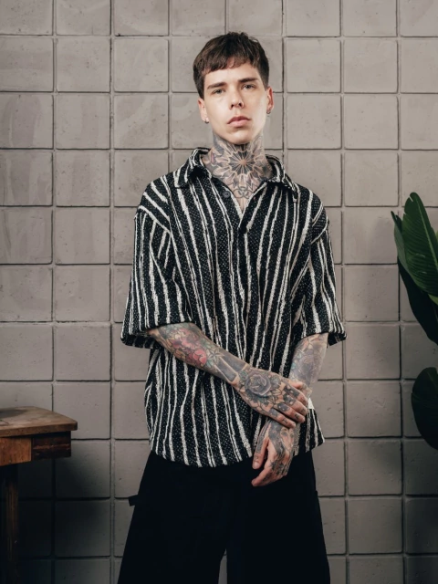 Camisa VENETTO - NEGRO