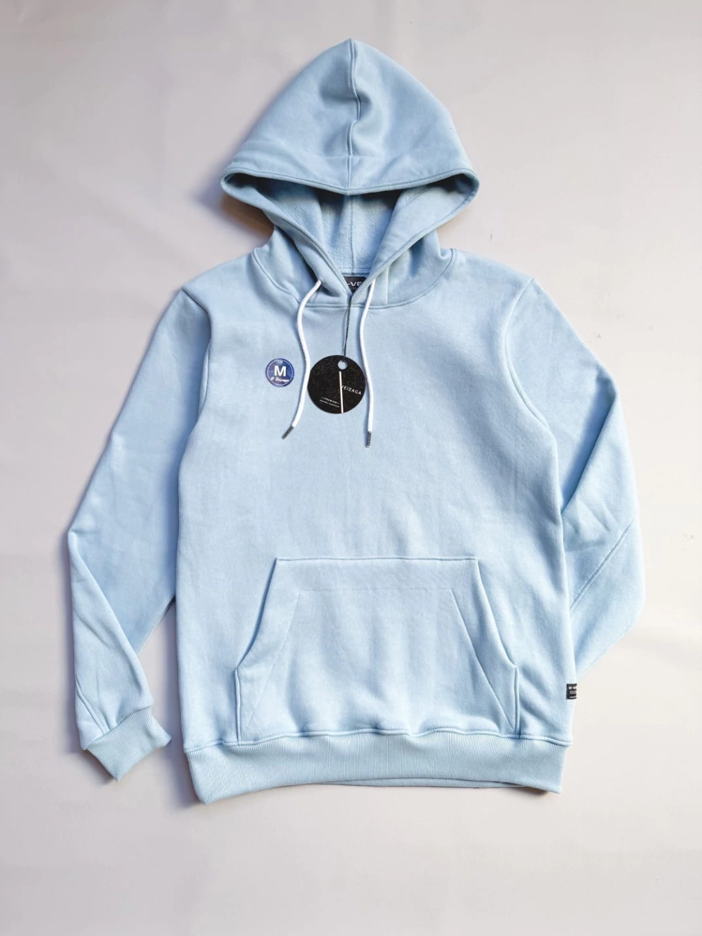 Hoodie BASIC - CELESTE