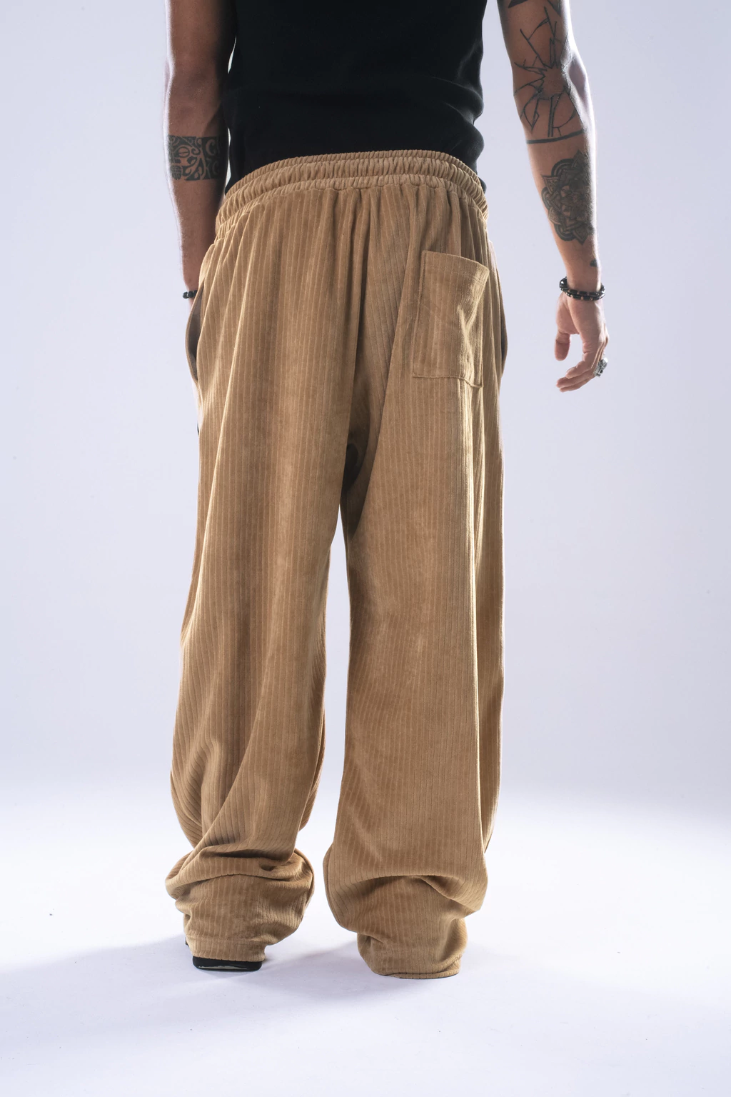 Baggy CORDEROY WHALE - CAMEL
