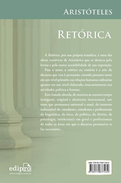 Retórica - Aristóteles - comprar online