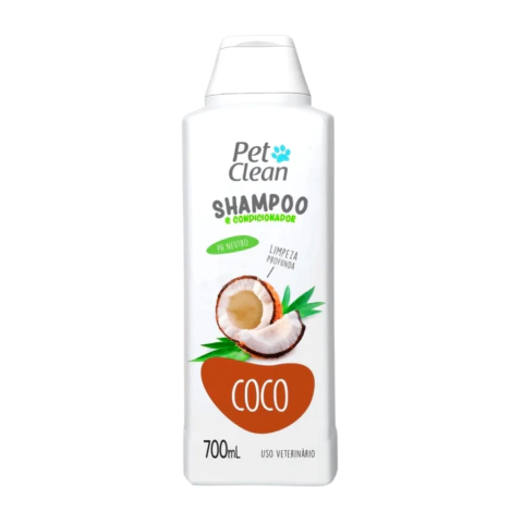 Shampoo e Condicionador Pet Clean - Coco