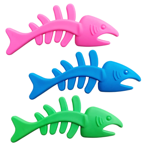 Mordedor de Borracha Maciça - Espinha de Peixe