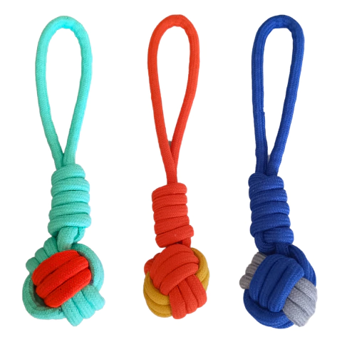 Cabo de Guerra com Bola de corda Pequeno