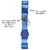 Coleira Tombalatas - Blu - comprar online