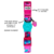 Coleira Tombalatas - Cubos Pink - comprar online