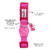 Kit Passeio Gatos - Deep Pink - Tombalatas