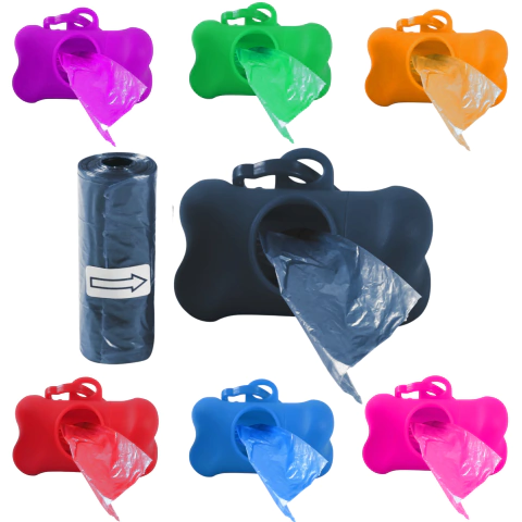 Porta saquinhos Cata-caca com refil