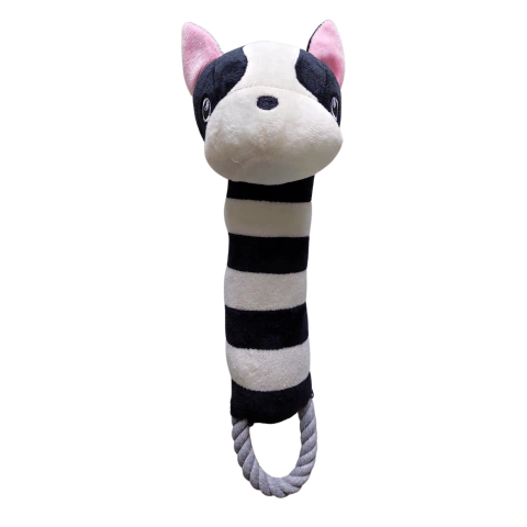Mordedor pelúcia com corda - Doguinho