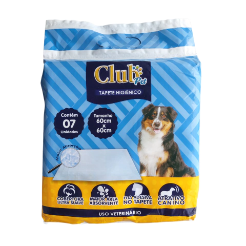 Tapete Higiênico Club Pet 60x60 cm