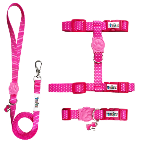 Kit Passeio Gatos - Deep Pink