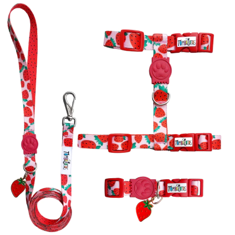 Kit Passeio Gatos - Morango