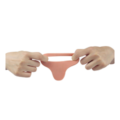 Anillo peneano para doble penetración y sexo anal color piel en internet