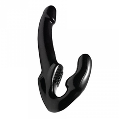 Strap On con doble dildo negro 16x3,5