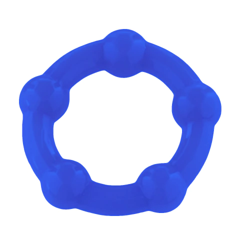 Anillo para pene de silicona azul - comprar online