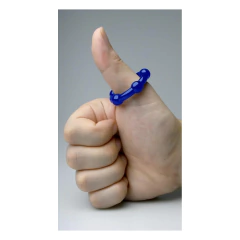 Anillo para pene de silicona azul en internet